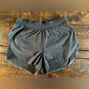 NEW Lululemon Fast Free Reflective High-Rise Classic-Fit Short 3" Black Sz 2